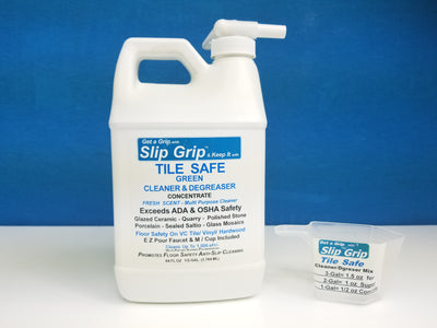 Slip Grip Tile Safe Green Cleaner / De-Greaser / Super Concentrate 64 fl. oz