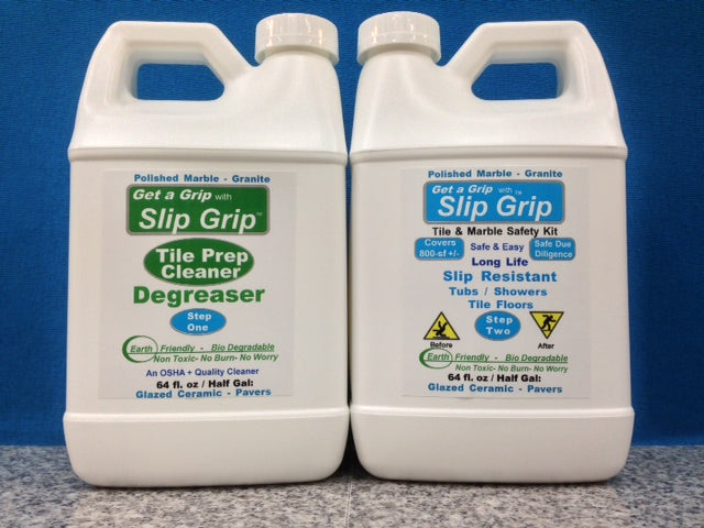 Slip Grip 800-1500+/-SF Tile & Stone Floor & Deck Safety - Slip Grip Floor  Safety Products